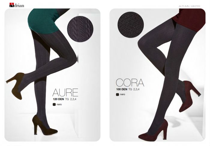 Adrian Aure Tights Cora Tights 120 100 Denier Thickness, AW1415 | Pantyhose Library