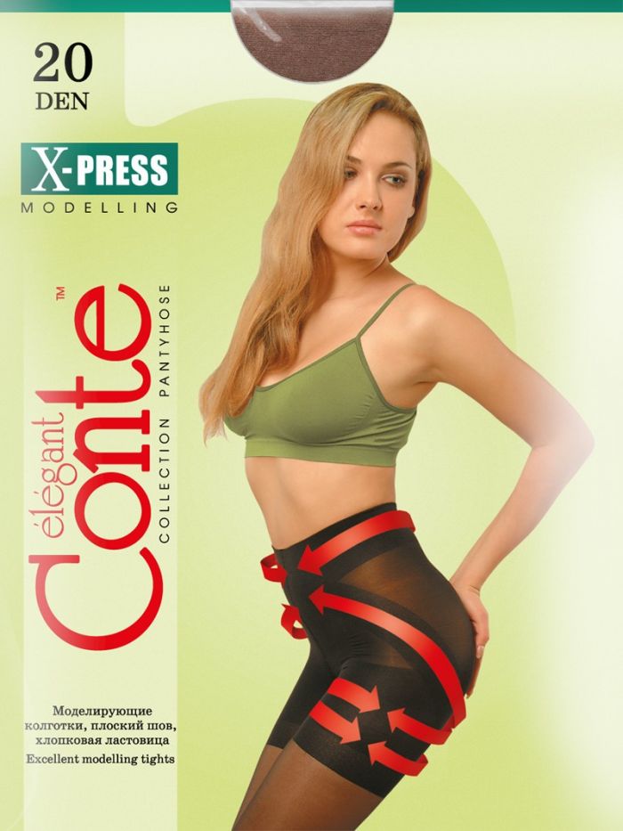Conte Conte-x-press-2 20 Denier Thickness, X Press | Pantyhose Library