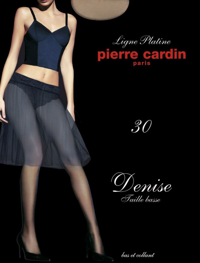 Pierre Cardin Denise Taille Basse 30 Denier Thickness, Ligue Platine | Pantyhose Library