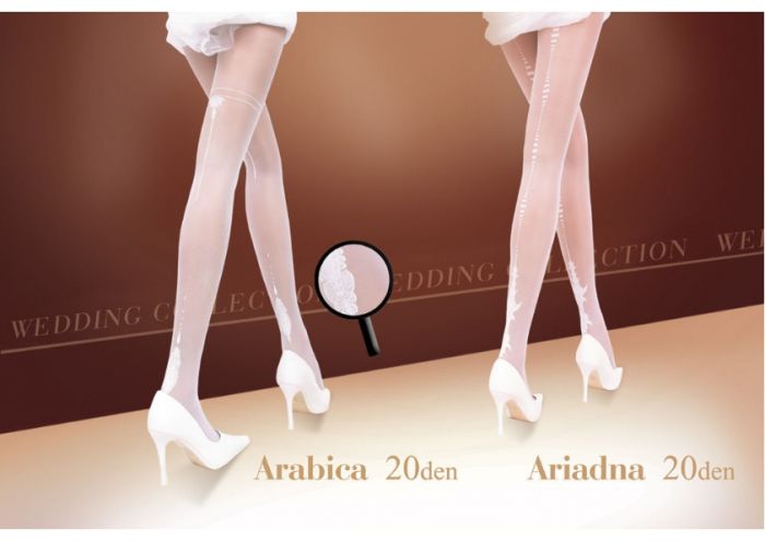 Adrian Arabica 20den | Ariadna 20den  Wedding Catalog | Pantyhose Library