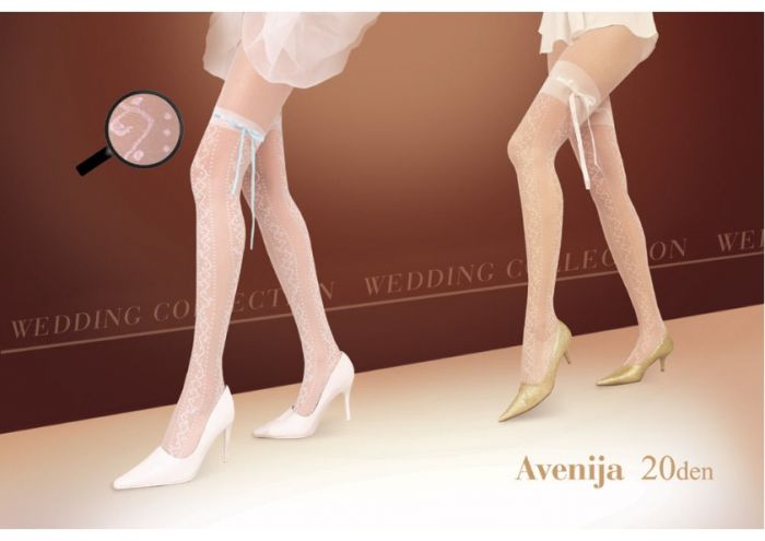 Adrian Avenija 20 Denier Thickness, Wedding Catalog | Pantyhose Library