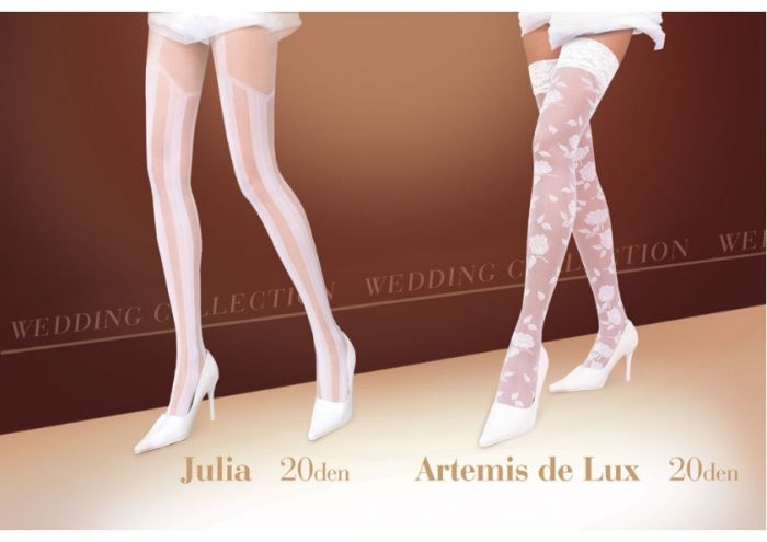 Adrian Julia 20den | Artemis De Luxe 20den  Wedding Catalog | Pantyhose Library
