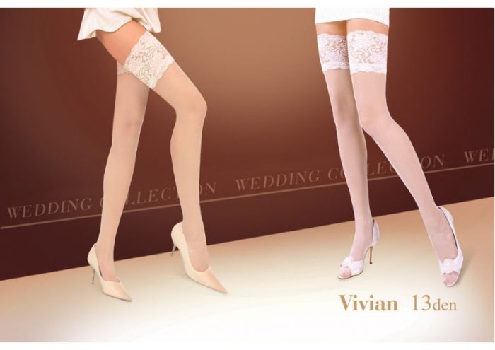 Adrian Vivian Stockings 13 Denier Thickness, Wedding Catalog | Pantyhose Library