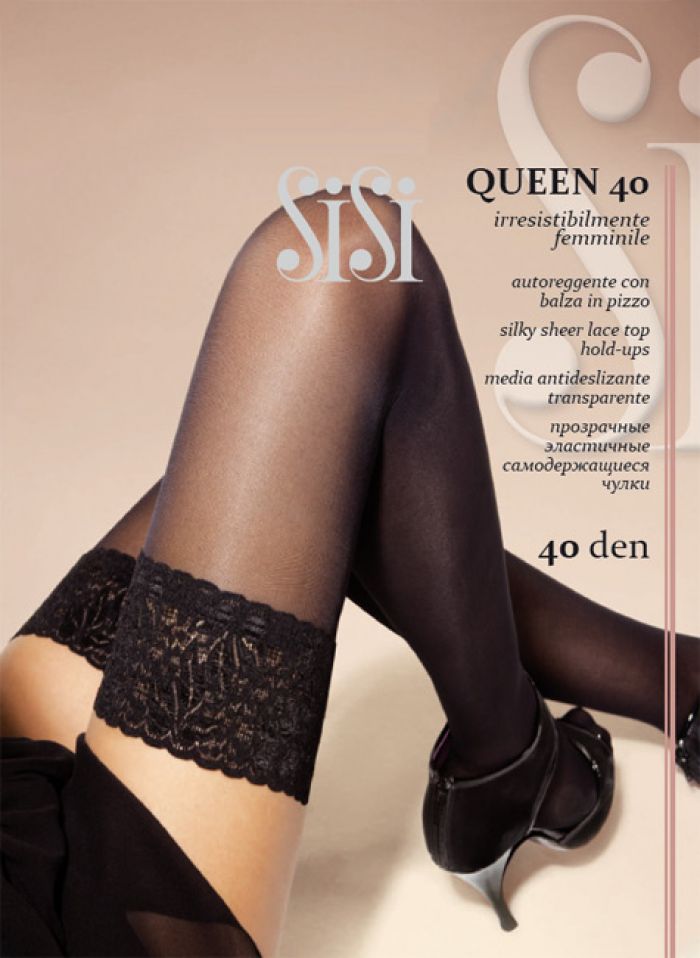 Sisi Queen Irresistibilmente Femminile 40 Denier Thickness, Classic 2013 | Pantyhose Library