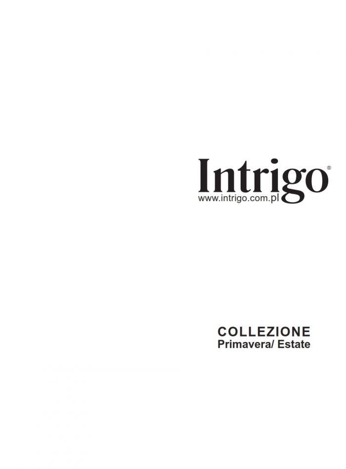 Intrigo Collezione Primavera Estate  PE 2015 | Pantyhose Library