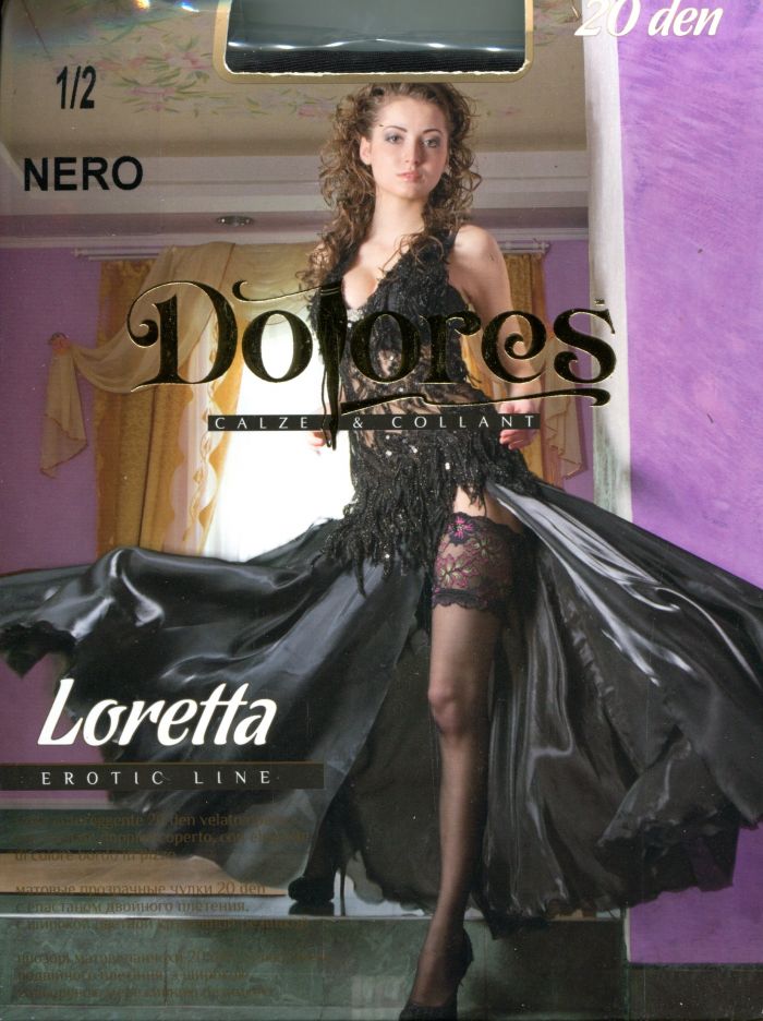 Dolores Loretta Erotic Line 20 Denier Thickness, Collection | Pantyhose Library