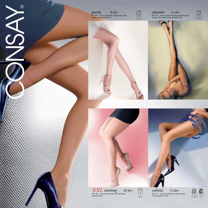 Consay Consay-catalog-2012-14  Catalog 2012 | Pantyhose Library