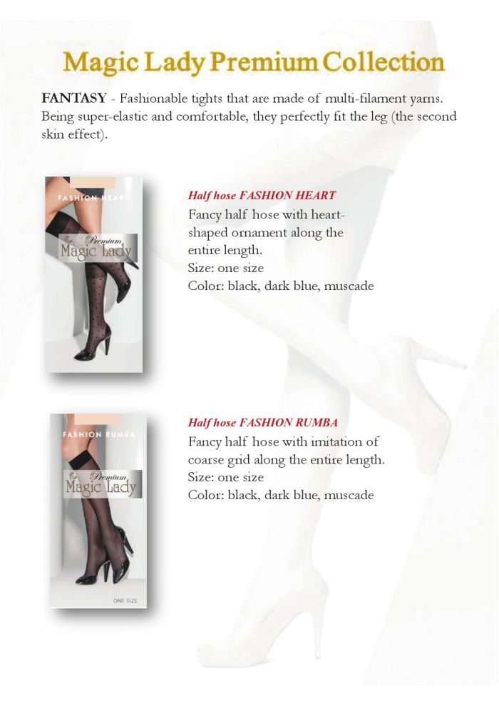 Magic Lady Heart / Rumba  Collection 2015 2016 | Pantyhose Library