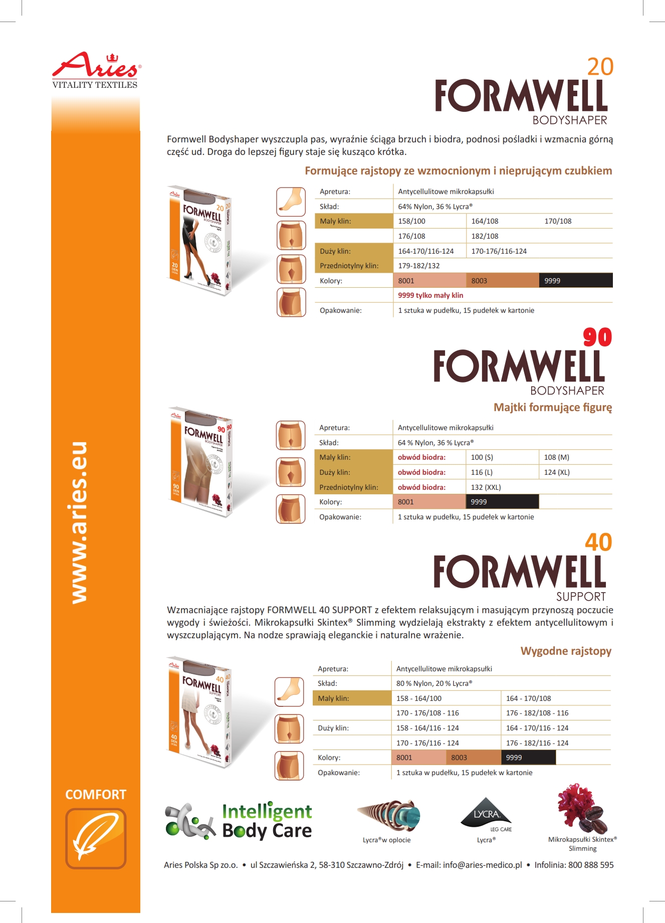 Aries Formwell Bodyshaper Comfort 2015 Pantyhose Library