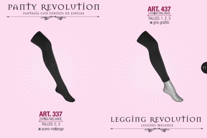 Germe Espiga Melange | Legging Melange  Catalog 2015 | Pantyhose Library