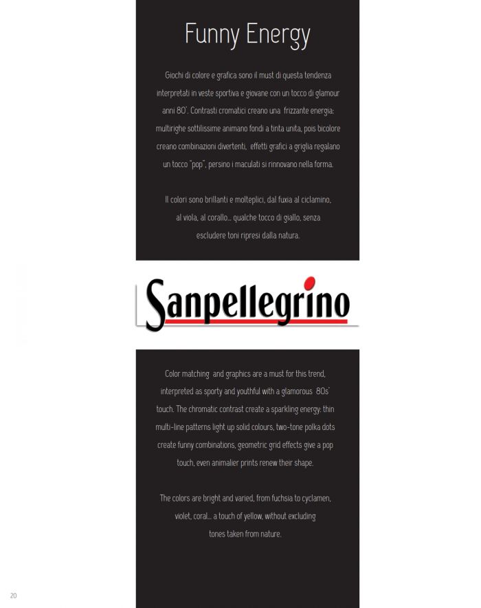 Sanpellegrino Funny Energy  SS 2015 | Pantyhose Library