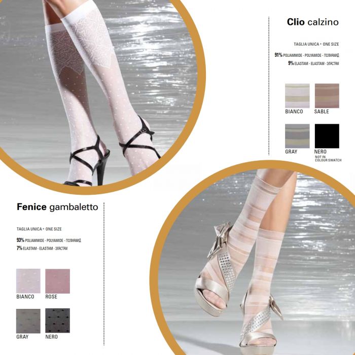 Ori Clio | Fenice  Moda PE 2012 | Pantyhose Library