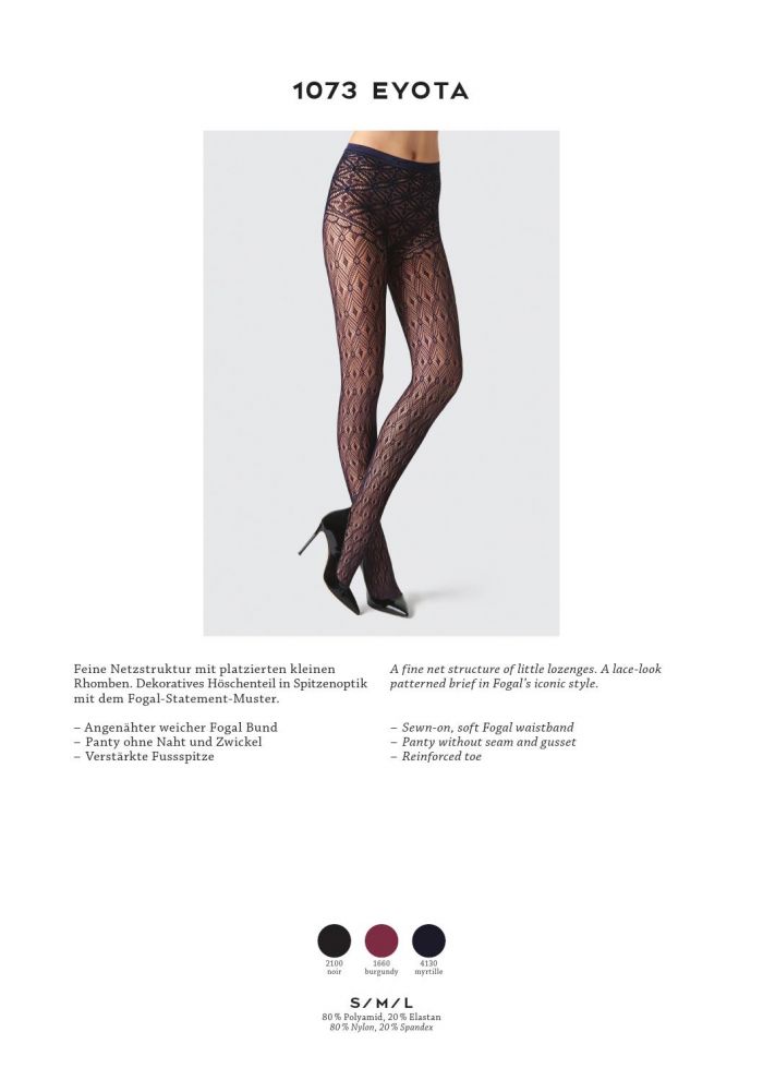 Fogal Fogal-aw-1516-6  AW 1516 | Pantyhose Library