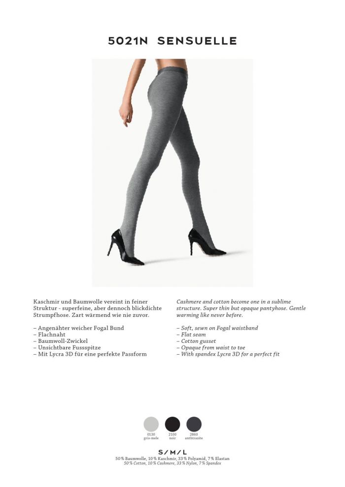 Fogal Fogal-aw-1516-35  AW 1516 | Pantyhose Library