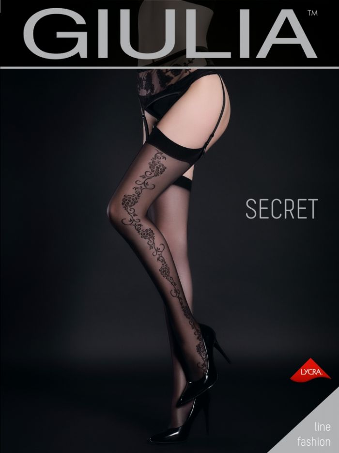 Giulia Secret 20 Model2  Fantasy Stockings Collection 2017 | Pantyhose Library