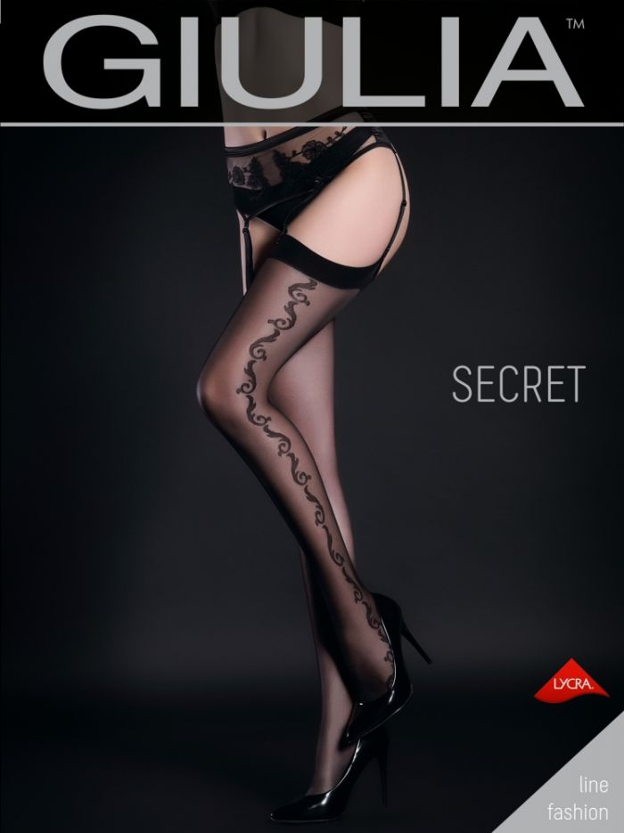 Giulia Secret 20 Model4  Fantasy Stockings Collection 2017 | Pantyhose Library