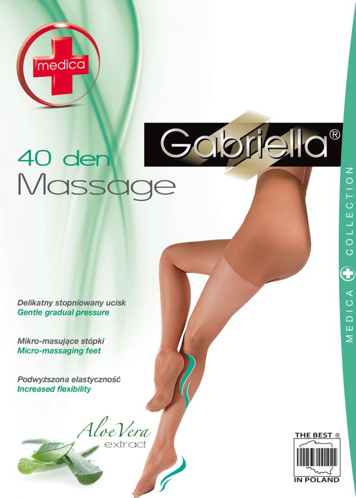 Gabriella Medica Massage 40  Medical Hosiery | Pantyhose Library