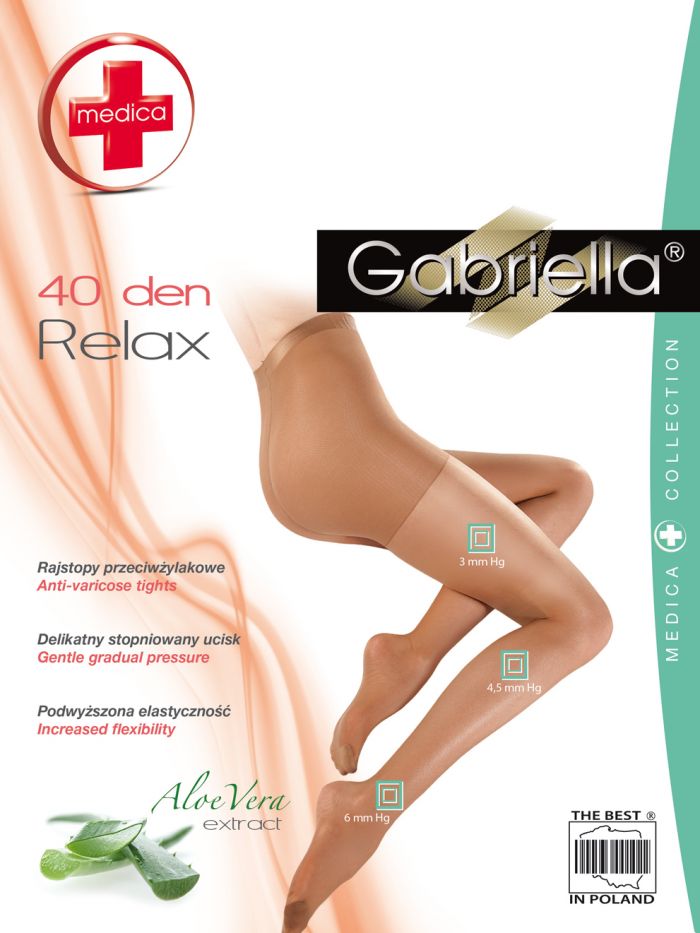 Gabriella Medica Relax 40  Medical Hosiery | Pantyhose Library