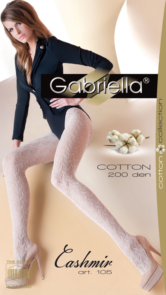 Gabriella Cashmir_105  Fantasia Cotton Collection | Pantyhose Library