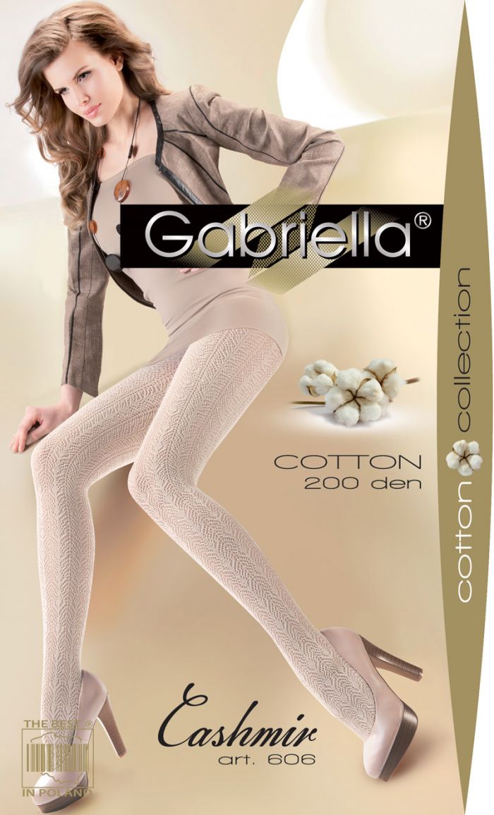 Gabriella Cashmir_606  Fantasia Cotton Collection | Pantyhose Library