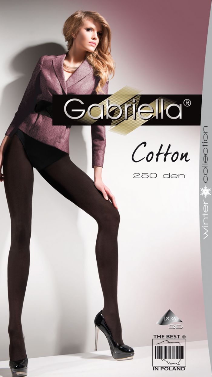 Gabriella Cotton_250  Fantasia Cotton Collection | Pantyhose Library