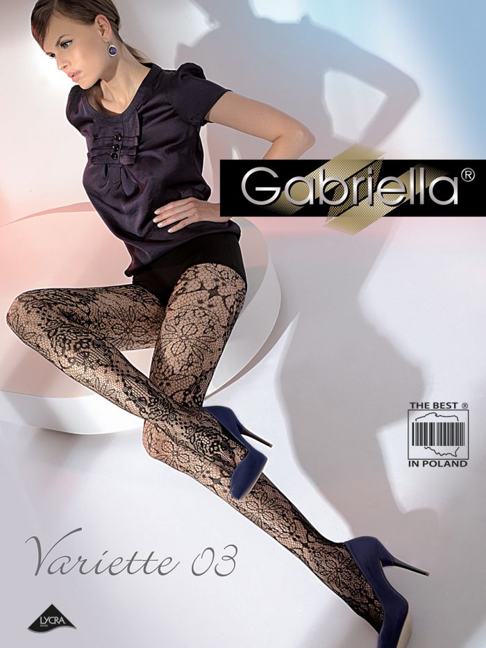 Gabriella Variette 03  Kabarette Fantasia | Pantyhose Library
