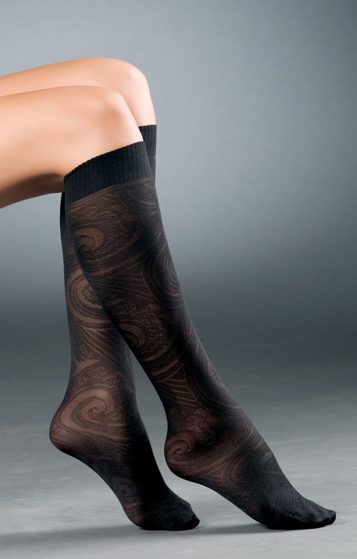 Collant VOG Knee Fashion  (19)  Knee Highs | Pantyhose Library
