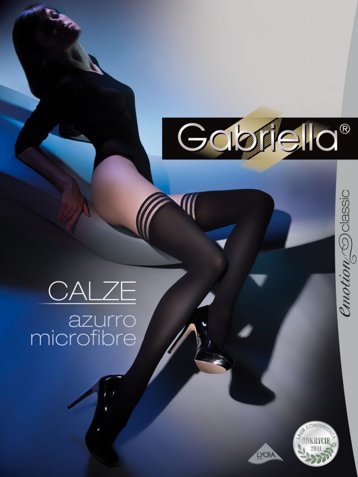 Gabriella Calze Emotion Azurro  Emotion Calze Packs 2016 | Pantyhose Library