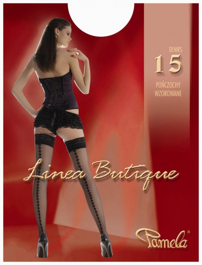 Pamela Patterned Tights 05-70  Hosiery Packages | Pantyhose Library