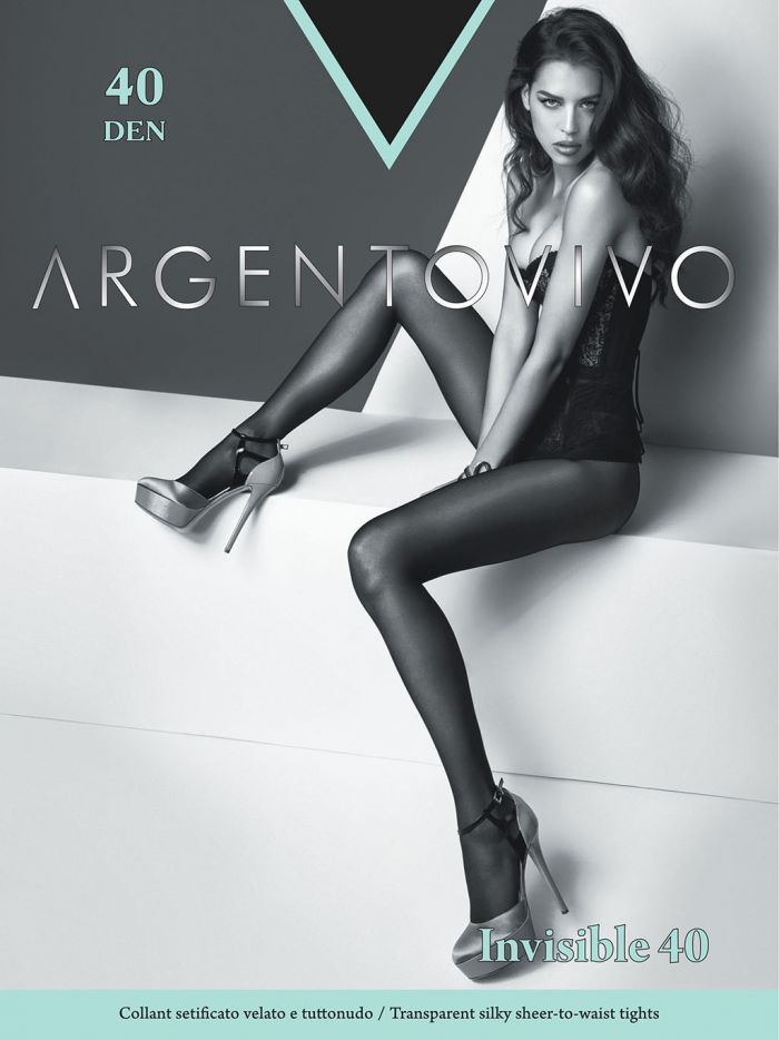 Argentovivo Classic Tights-invisible 40  Hosiery Catalog | Pantyhose Library