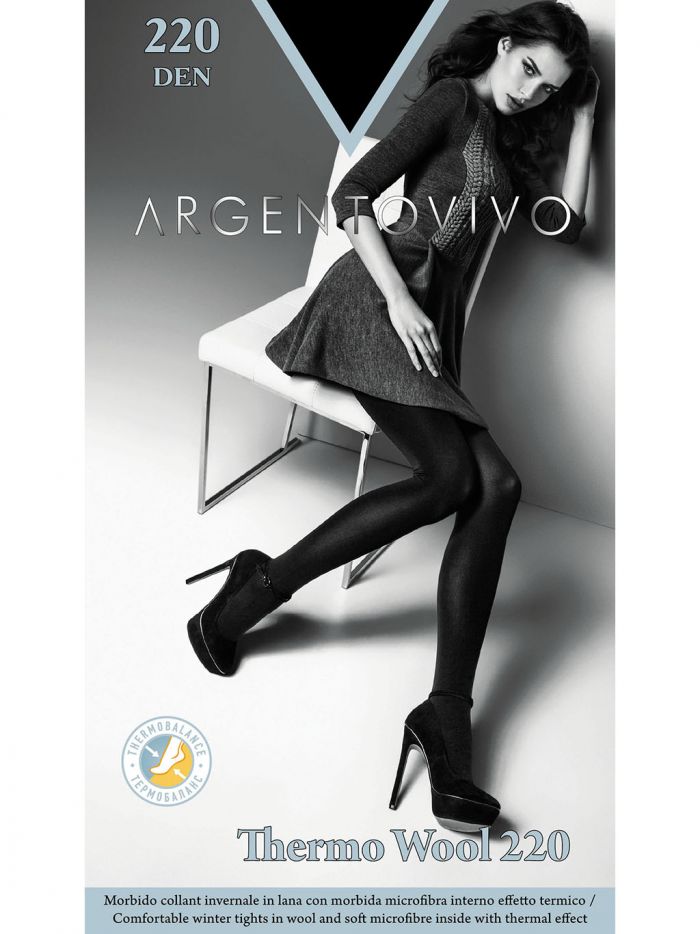 Argentovivo Winter Tights - Thermo Wool 220  Hosiery Catalog | Pantyhose Library