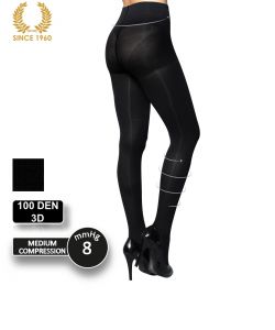 factor 8 support tights - shaping effect -100 den back