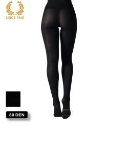 high heels tights with cushion - 80 den back