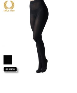 high heels tights with cushion - 80 den front side