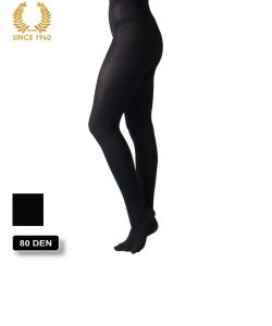 high heels tights with cushion - 80 den side