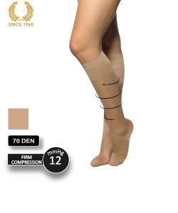 support knee high socks factor 10 -70 den