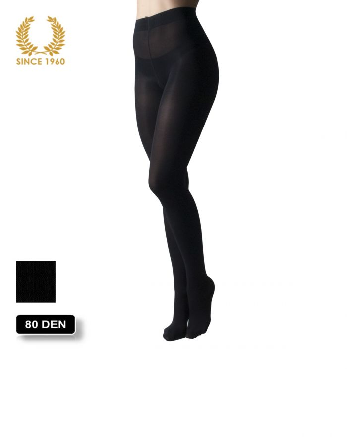 Calzitaly High Heels Tights With Cushion - 80 Den Front Side  Support Hosiery | Pantyhose Library