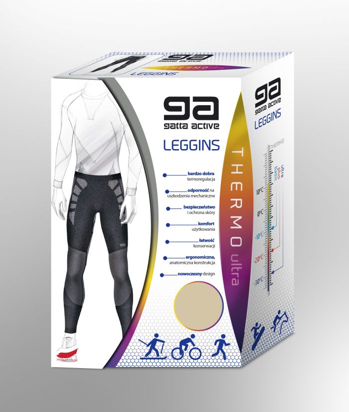 Gatta 10 Gatta Active Ultra Leggins Man  Active Packs | Pantyhose Library