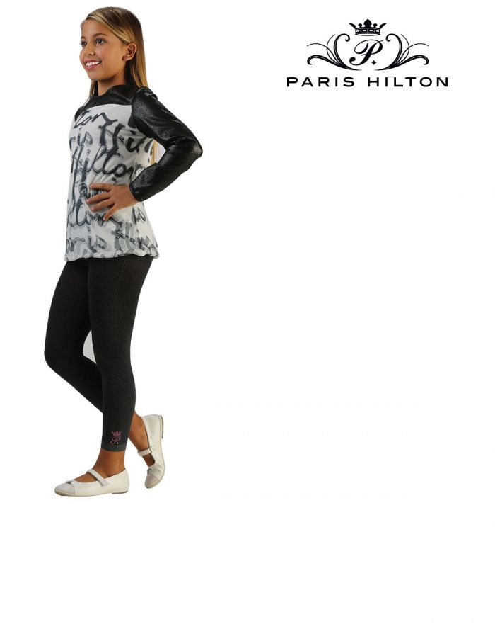 Paris Hilton Paris Hilton Leggings Bimba Jeans Logo 2  Hosiery Collection 2017 | Pantyhose Library