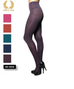 colored tights  80den purple