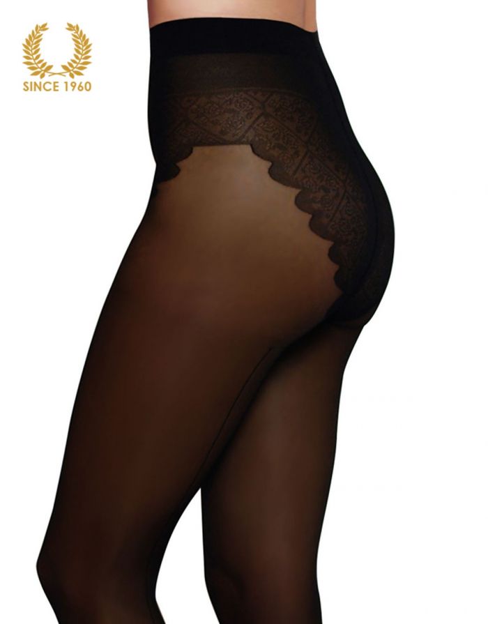 Calzitaly Seamed Tights -20 Den Detail  Fashion Tights 2017 | Pantyhose Library