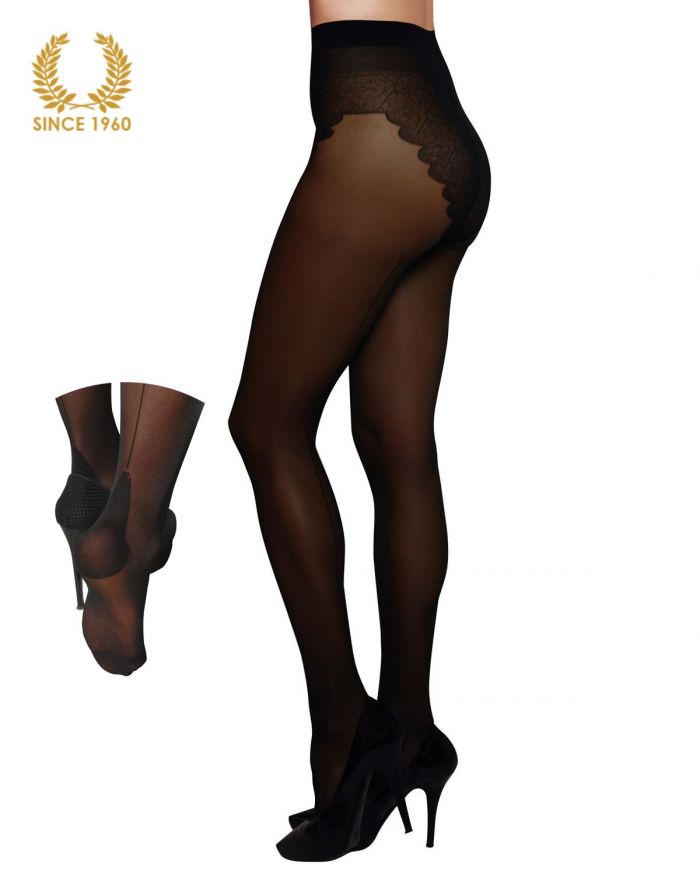 Calzitaly Seamed Tights -20 Den  Fashion Tights 2017 | Pantyhose Library