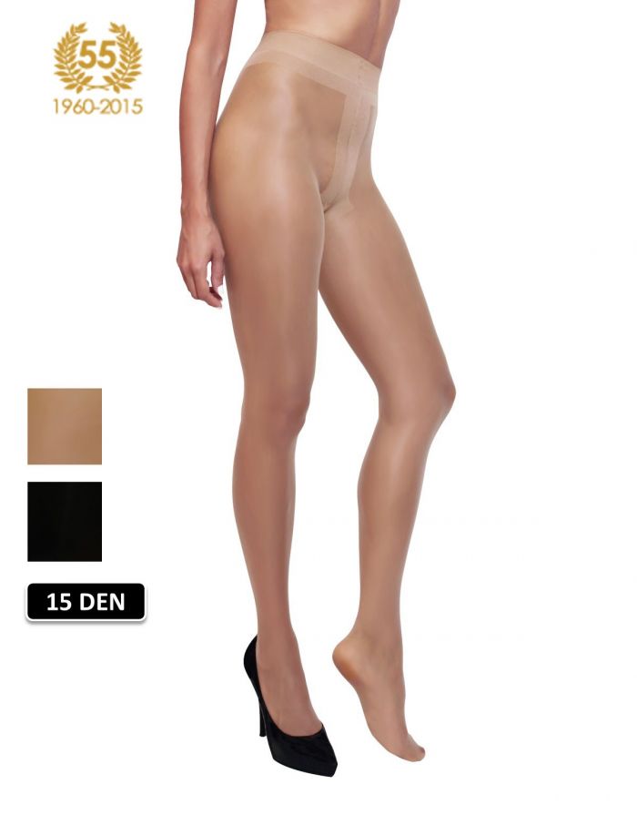 Calzitaly Ladder Resist Tights -15 Den Front  Bridal Tights 2017 | Pantyhose Library