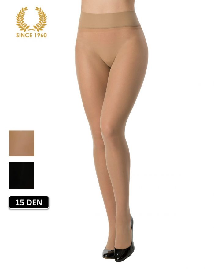 Calzitaly Seamless Tights -15 Den Nude Front  Bridal Tights 2017 | Pantyhose Library