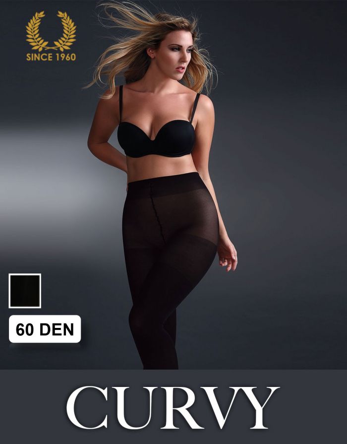 Calzitaly Opaque Plus Size Tights - Curvy  60 Den  Curvy Collection 2017 | Pantyhose Library