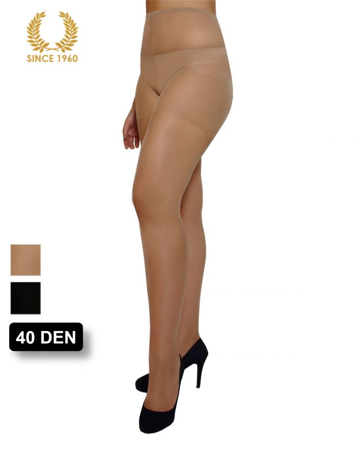 Calzitaly Plus Size Tights - Curvy  40 Den (4)  Curvy Collection 2017 | Pantyhose Library
