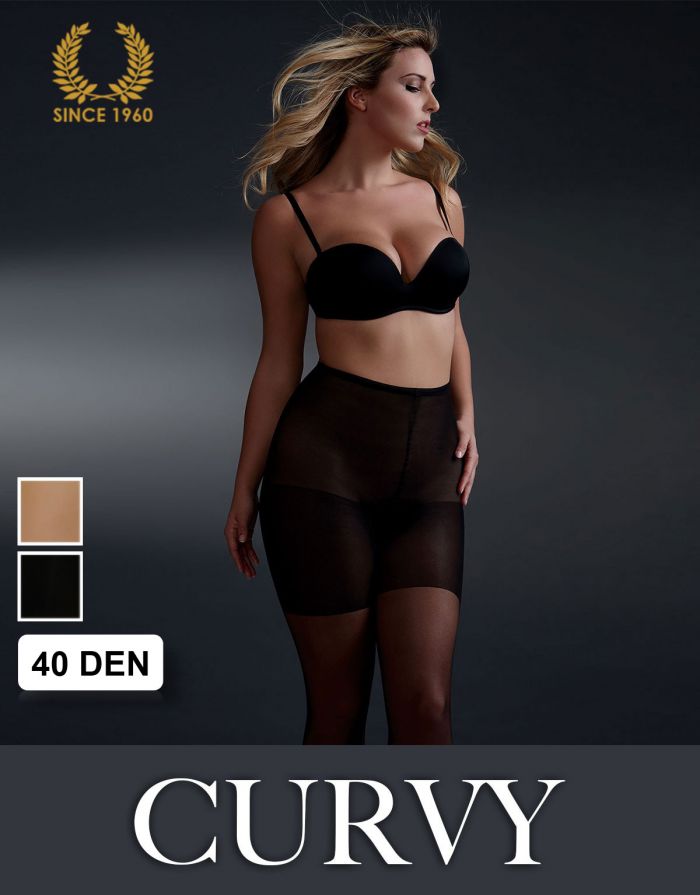 Calzitaly Plus Size Tights - Curvy  40 Den  Curvy Collection 2017 | Pantyhose Library