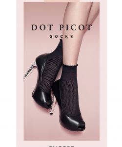 Dot Picot Socks