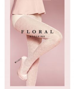 Floral Stocking