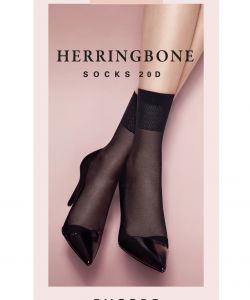 Herringbone Socks 20 den